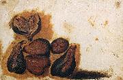 Simone Peterzano Still-Life of Figs oil painting reproduction